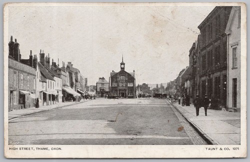 Thame high street - thame, street,