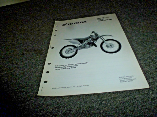 2003 honda cr125r - cr125r, dirt