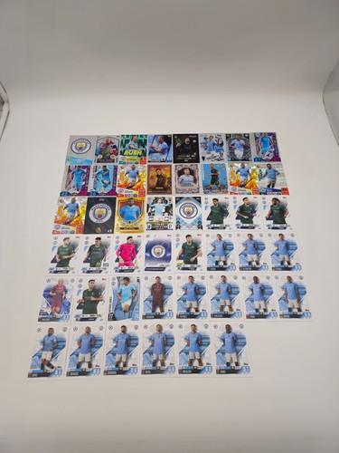 Man city football cards job - city,