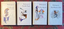 4 Shakespeare Books 1960’s Vintage Set Only