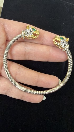 Panther head cable cuff - panther,