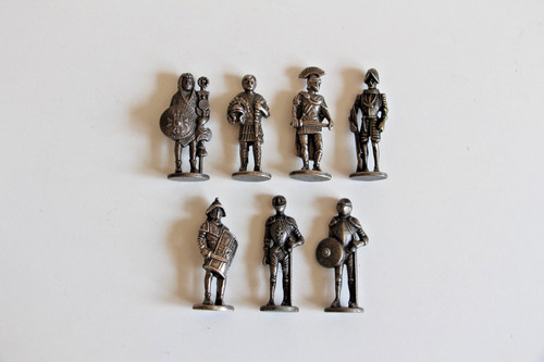 Pewter 4cm roman - pewter, and