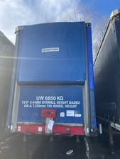 HGV Curtain Side Trailer 