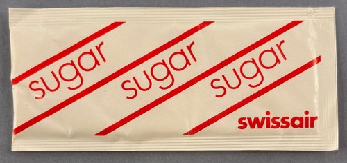 Swissair airline sugar - airline,