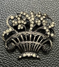 Vintage Unique Silver Tone