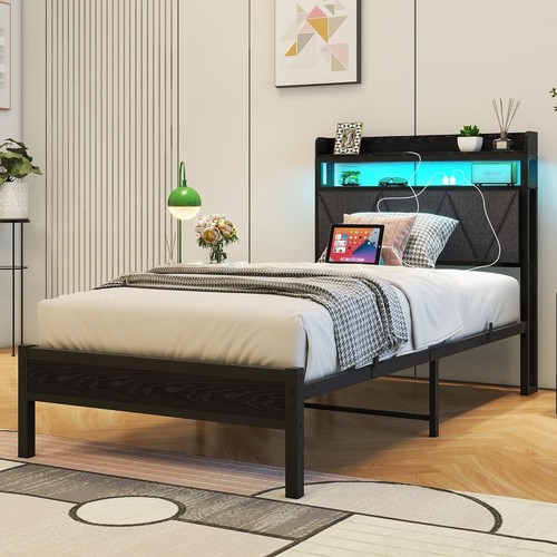 3ft floating single bed - single, frame