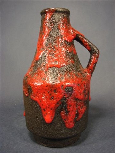 Lava pottery vase roth circa - lava,