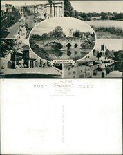 Maidstone 5 Views Real Photo RP J Salmon 