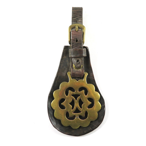 Antique horse brass - horse, medallion
