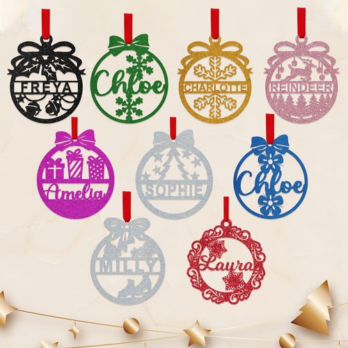 Personalised christmas glitter - personalised,