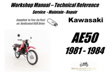 Kawasaki AE50 Service Repair