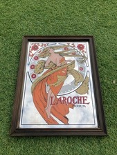 Vintage Laroche Parfum Advertising Mirror - Excellent condition Retro Pub