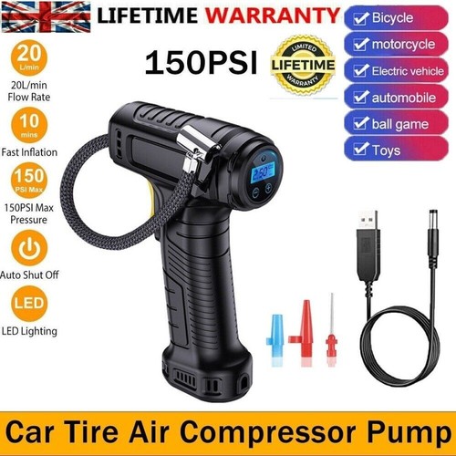 130psi cordless tyre - cordless, inflator