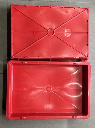 Stackable red meat food - red,