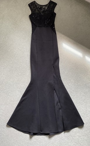 Lipsy black floral embellished - black,