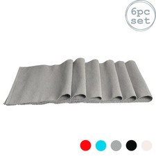 6x Cotton Table Placemats