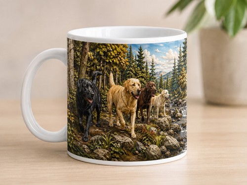 Labrador mug ideal - labrador, for