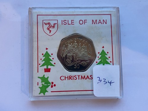 1997 isle man christmas - of, 50p