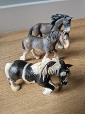 Three Schleich Horses - Heavy