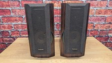 Technics SB-HD560 2 Way Bi-Wire Speakers  HiFi Used Brown Working