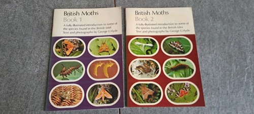 British moths books - british,
