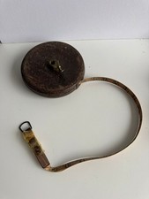 Vintage  Leather Cased Tape