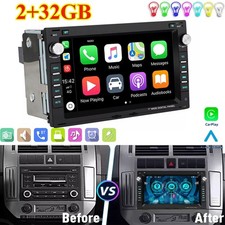 For VW MK4/MK3 Golf Polo 7" Android 14 Car Stereo CarPlay GPS RDS Wifi 2+32GB