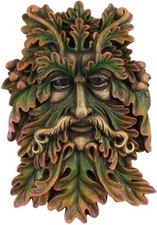 Green Man Wall Plaque 22.5cm