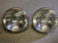 LUCAS 7IN SEALED BEAM HEADLAMPS, PAIR