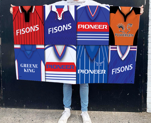 Ipswich town retro shirt - ipswich,