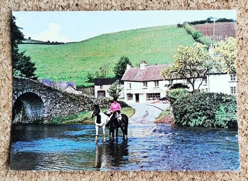 Postcard devon towns - postcard,