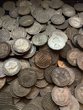 10 BRASS THREE PENCES BULK LOT