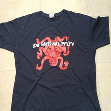 Nick Cave The  Birthday Party  band tshirt  size L vintage  90's band tshirt