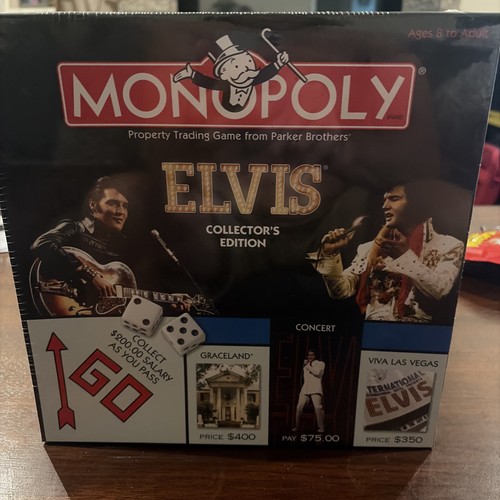 Sealed parker bros elvis - sealed,