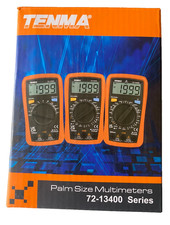 TENMA hand held multimeter 72-13430 in box only used twice palm sized 2000 count
