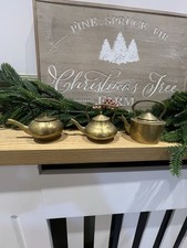 3 Small Decorative Solid Brass