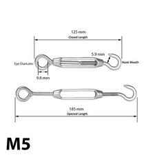 Stainless Steel Turnbuckle