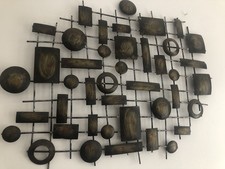 Bronze Coloured Metal Wall Art