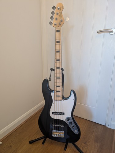 Vintage vj75mbk string bass - vintage,