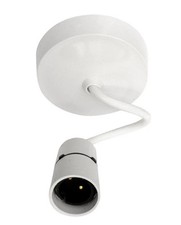 Pendent light fitting with Ceiling rose BC Lamp Holder& Wire 6 inch Cable