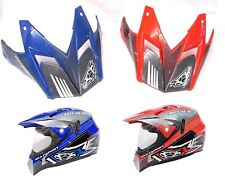 Helmet peak for Wulfsport Prima Speed motocross MX helmet: may fit other models