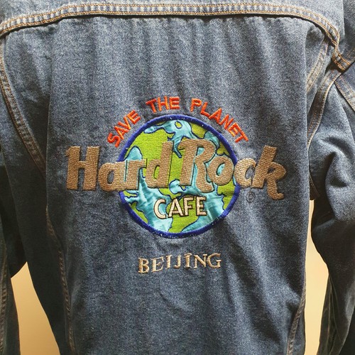 Vintage hard rock cafe denim - hard,