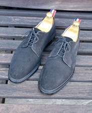 Thom Browne Black Calf Suede
