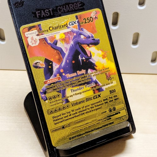 Pokémon shining charizard - shining, gx