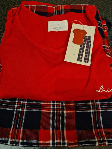 Ladies brushed cotton check - ladies,