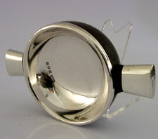 SUPERB STERLING SILVER & WOOD