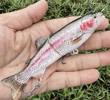 Realistic trout fishing lure - realistic,