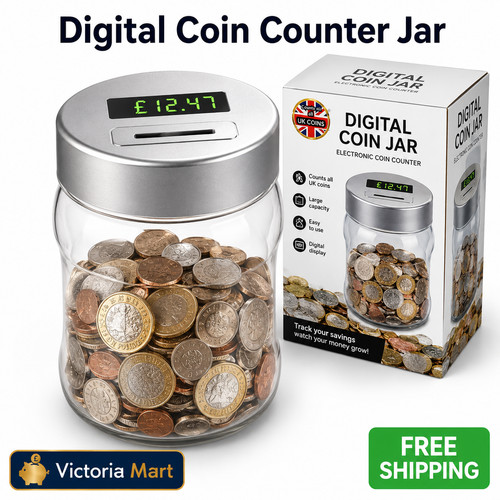 Digital coin counter - digital, lcd