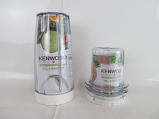 Kenwood Spare Goblet / Bottle And Blade Small And Medium With No Lids - New
