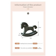 Wooden Rocking Horse Small